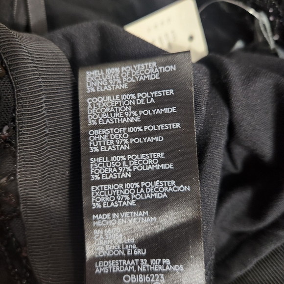 Anthropologie Sequin Netting Midi Skirt - Picture 9 of 9